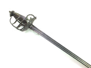 English Mortuary Hilted Backsword marked Andrea Ferara. SN 8743